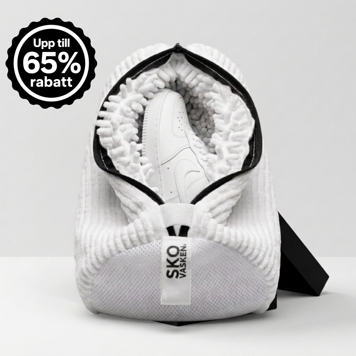 Get spotless shoes in just 30 minutes, straight from your washing machine