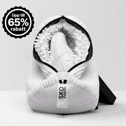 Get spotless shoes in just 30 minutes, straight from your washing machine