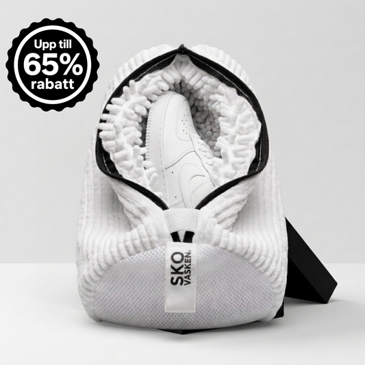Get spotless shoes in just 30 minutes, straight from your washing machine