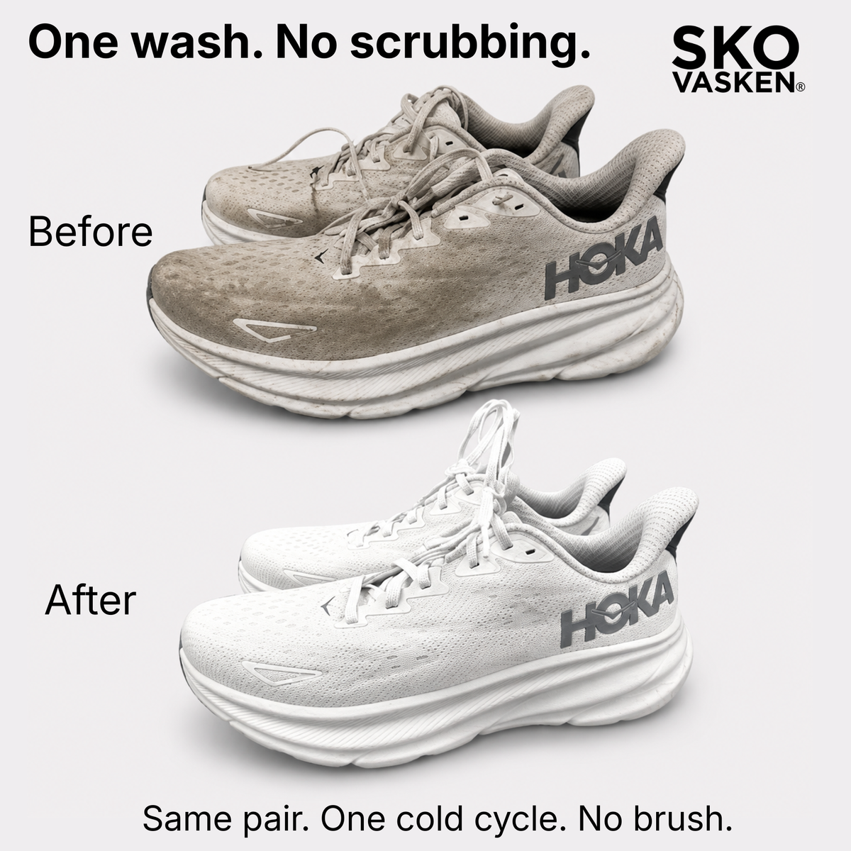 Skovasken® Shoe Wash Bag