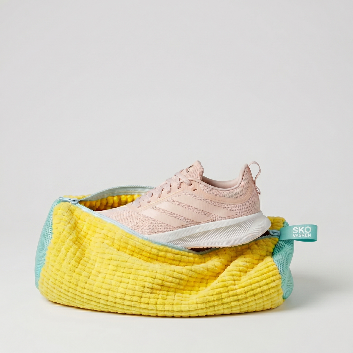 Get spotless shoes in just 30 minutes, straight from your washing machine