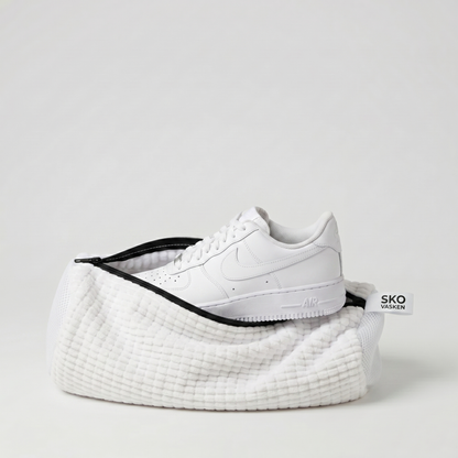 Get spotless shoes in just 30 minutes, straight from your washing machine